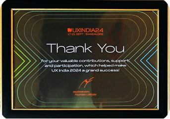 Speaker — UX India 2024